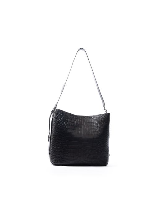 Borsa Hobo Hocket Media in pelle stampa Cocco HOGAN | KBW01RS0300 UIDS808